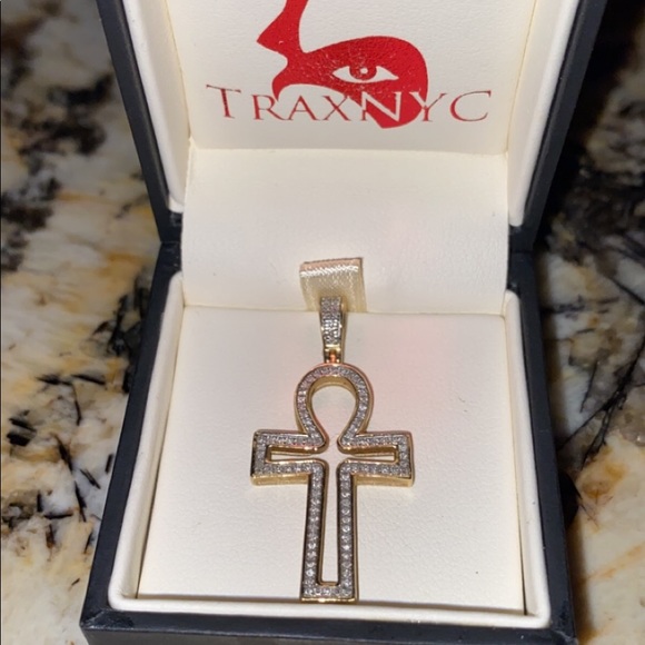 Diamond Ankh Pendant - Picture 1 of 3